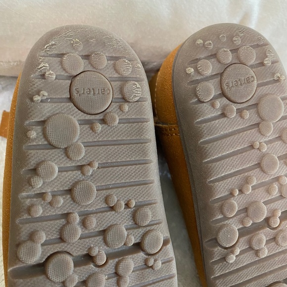 Carter’s Baby Western Style Embroidered Floral Walking Boots - Picture 11 of 16